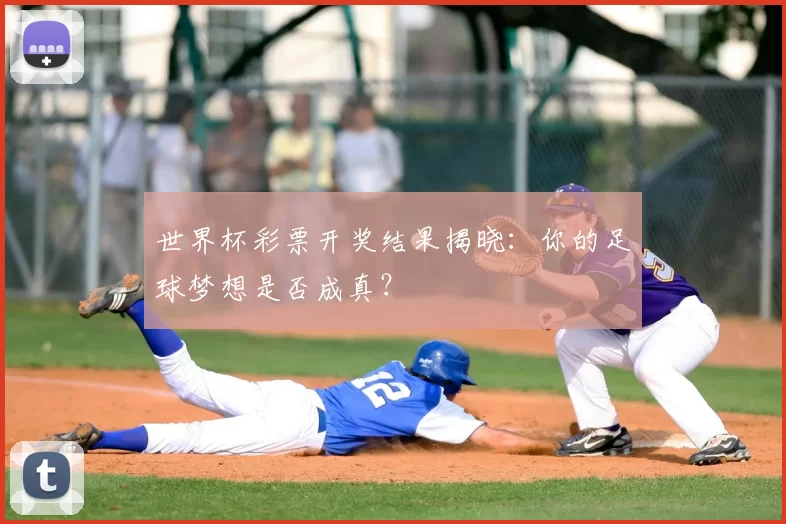 世界杯彩票开奖结果揭晓：你的足球梦想是否成真？